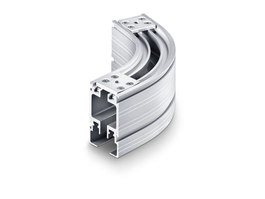 GEZE Laufschiene Doppelbogen 15° MSW